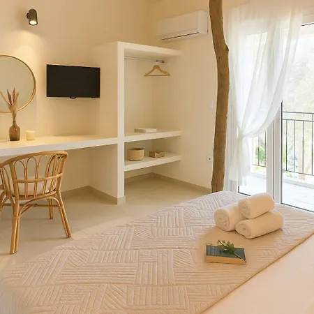 度假居 Corfu's Hidden Gem - Serene Quad Kouspádhes